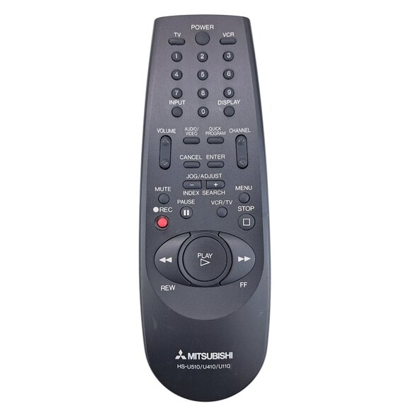 Mitsubishi Remote Control HS-U510/U410/U110 TV VCR Replacement OEM Original - Picture 1 of 5